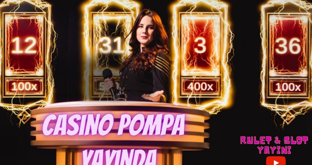 CASİNO POMPA RULET YAYINI / SLOT MAX WİN  HEDEF 1M