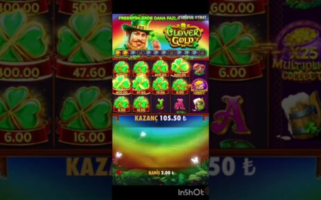 CLOVER GOLD’DA GELENE BAK ? #slot #rulet #casino