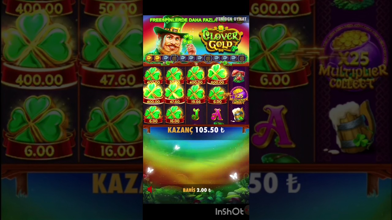 CLOVER GOLD'DA GELENE BAK ? #slot #rulet #casino