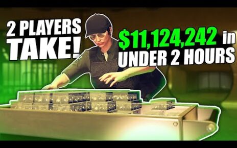 Casino Heist Replay Glitch, ,124,242 In Under 2 Hour! 2 Players Take Combined