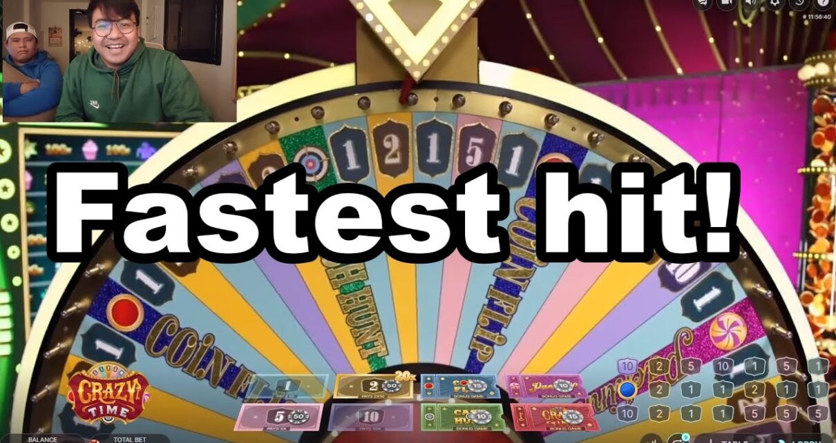 Crazy time – 2, 5 and bonus game!