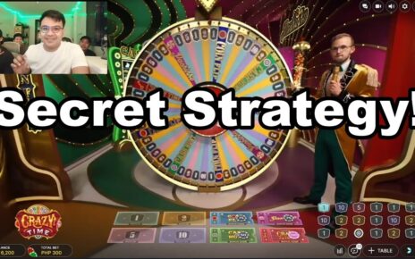 Crazy time – Secret Strat! Big win! #crazytime #onlinecasino #gcash #giveaway #evolution #bigwin