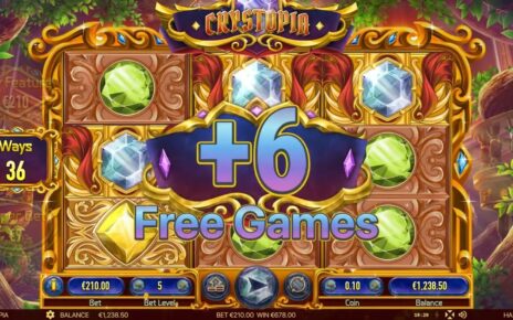 Crystopia (Habanero) ? my FIRST MEGA BIG win at an online casino!?