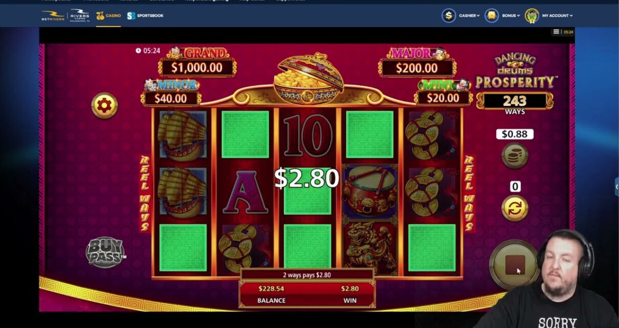 DANCING DRUMS PROSPERITY! BET RIVERS ONLINE CASINO! | JJGeneral1 Gambles DANCING DRUMS PROSPERITY! BET RIVERS ONLINE CASINO! | JJGeneral1 Gambles