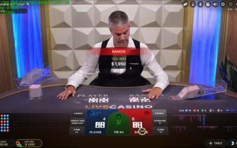 DAY (34) GOAL REACHED !!! +2000 IN 80 Minutes !!! Online Casino Baccrat