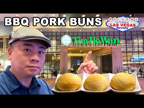 Fantastic Baked BBQ Pork Buns at Tim Ho Wan, Palms Casino Las Vegas