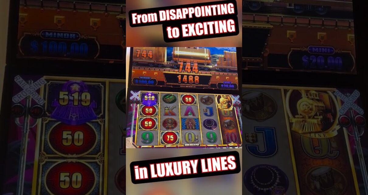 From DISAPPOINTING to EXCITING in LUXURY LINES