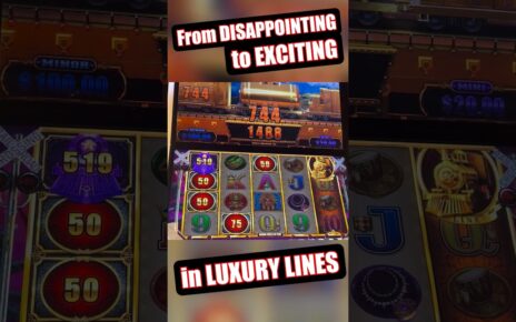 From DISAPPOINTING to EXCITING in LUXURY LINES