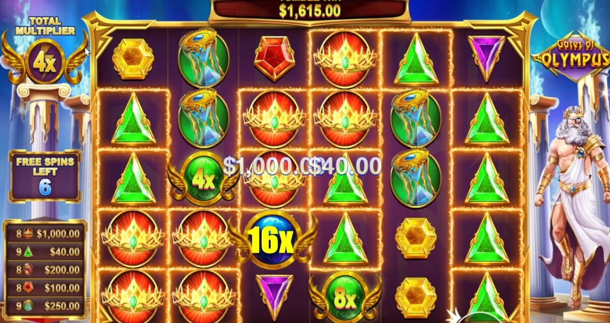 GATES OF OLYMPUS 16X MULTIPLIER HIT CROWNS – BONUS BUY ONLINE CASINO ONLINE SLOT