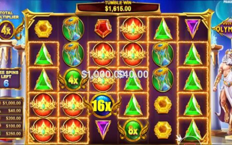 GATES OF OLYMPUS 16X MULTIPLIER HIT CROWNS – BONUS BUY ONLINE CASINO ONLINE SLOT