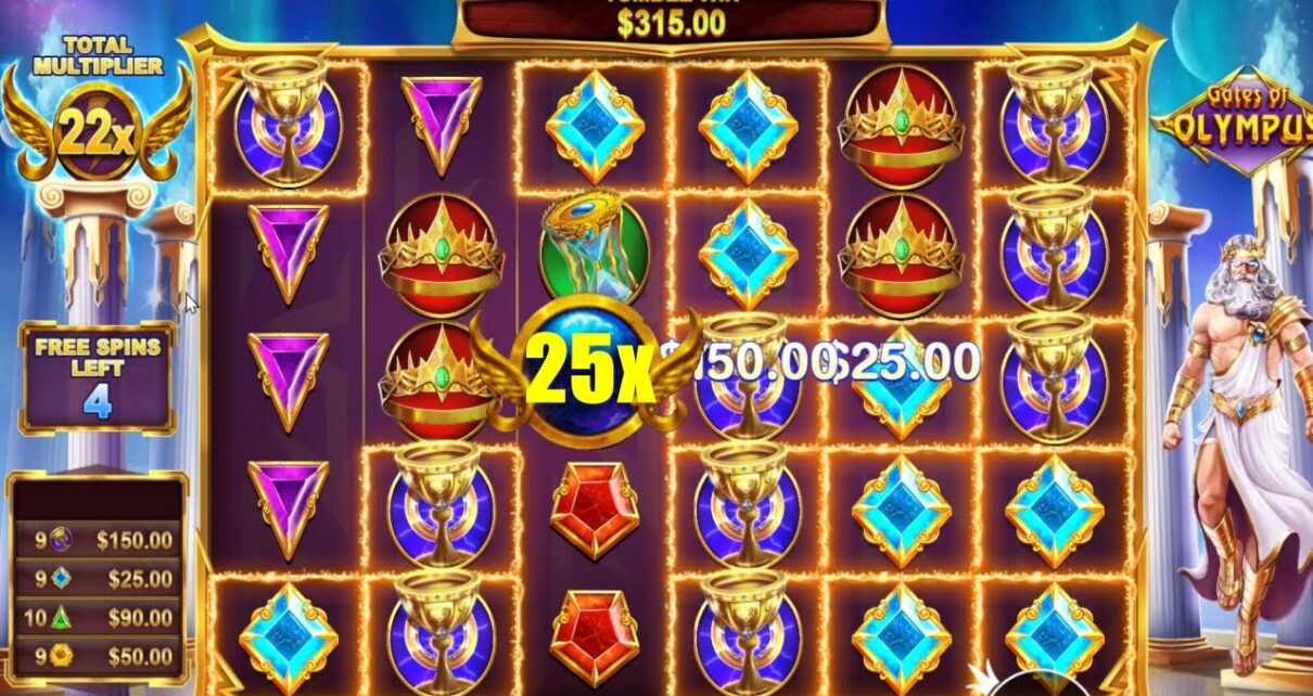 GATES OF OLYMPUS 25X MULTIPLIER – GOOD SESSION GOOD TUMBLE WIN BONUS BUY ONLINE CASINO SLOT