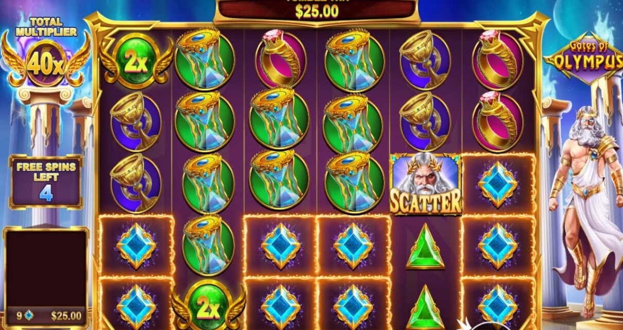 GATES OF OLYMPUS 45X MULTIPLIER GOOD SESSION – BONUS BUY ONLINE CASINO ONLINE SLOT