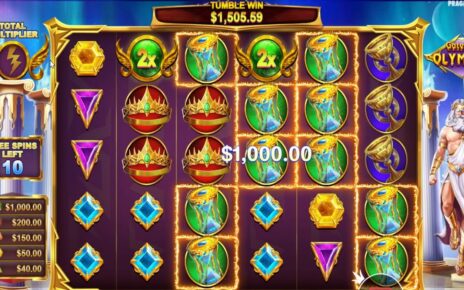 GATES OF OLYMPUS BONUS BUY ONLINE CASINO- HIT HOURGLASSES – BIG TUMBLE WIN – GOOD WIN – ONLINE SLOT