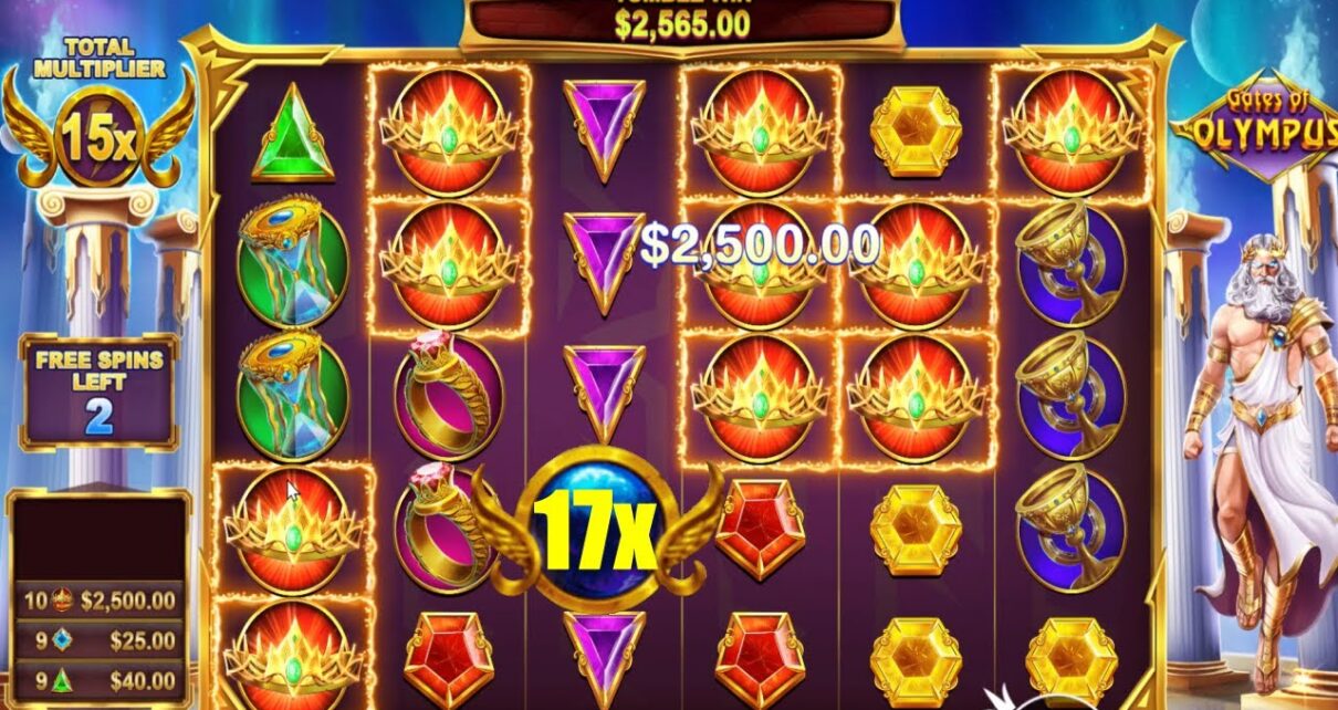 GATES OF OLYMPUS INSANE TUMBLE WIN 10 CROWNS 17X MULTIPLIER – BONUS BUY ONLINE CASINO ONLINE SLOT