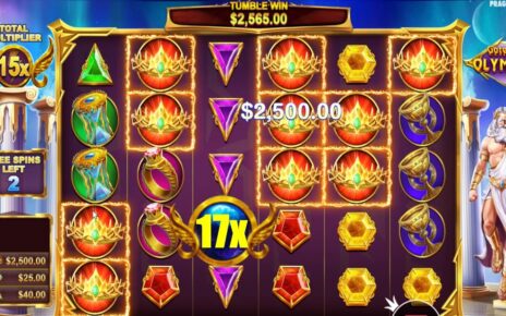 GATES OF OLYMPUS INSANE TUMBLE WIN 10 CROWNS 17X MULTIPLIER – BONUS BUY ONLINE CASINO ONLINE SLOT