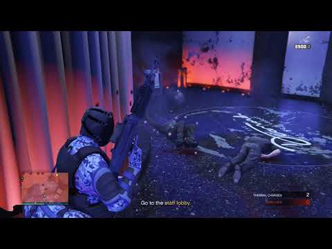 GTA 5 Online Casino Heist  with 4 players Deadsnake98,RawenWolfcat,Sharingsquire9,TheLazyswe05