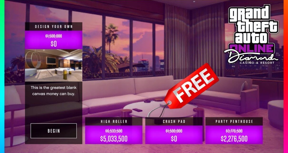 GTA 5 Online The Diamond Casino & Resort DLC Update – FREE MASTER PENTHOUSE! BEST UPGRADES & to a greater extent than!