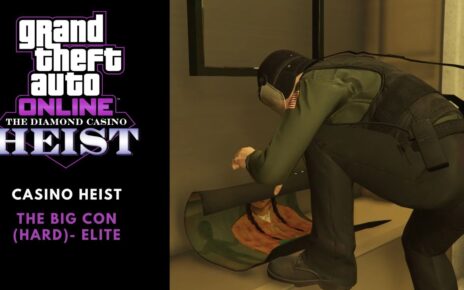 GTA Online: Casino Heist “The Big Con Approach” 2-players (No Commentary)