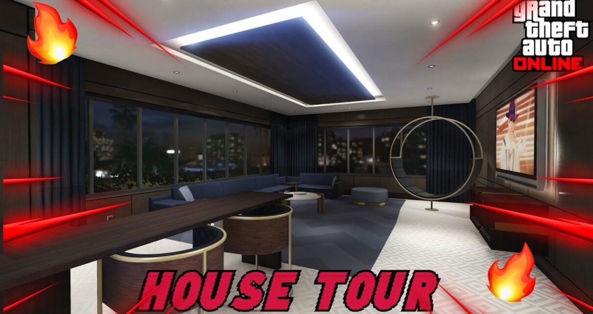GTA Online Casino Penthouse House Tour (High Roller)