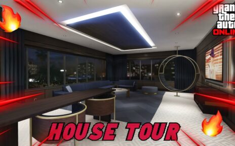 GTA Online Casino Penthouse House Tour (High Roller)