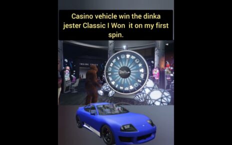 GTA5 online casino vehicle win The dinka jester classic