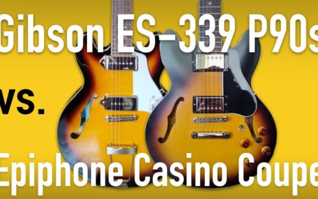 Gibson ES339 P90 vs Epiphone Casino Coupe