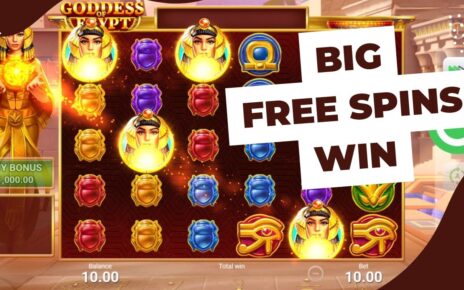 Goddess Of Egypt Slot Machine Big Free Spins Win Off – Online Casino Skycrown Wild Fortune