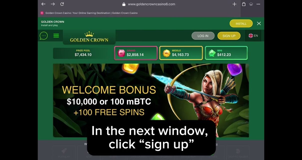 Golden Crown Login: How to Sign in to Golden Crown Online Casino?