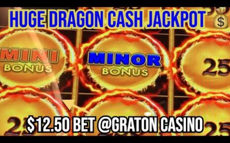 HUGE JACKPOT HAND PAYS ON DRAGON CASH & BUFFALO LINK @ Graton Casino | NorCal Slot Guy