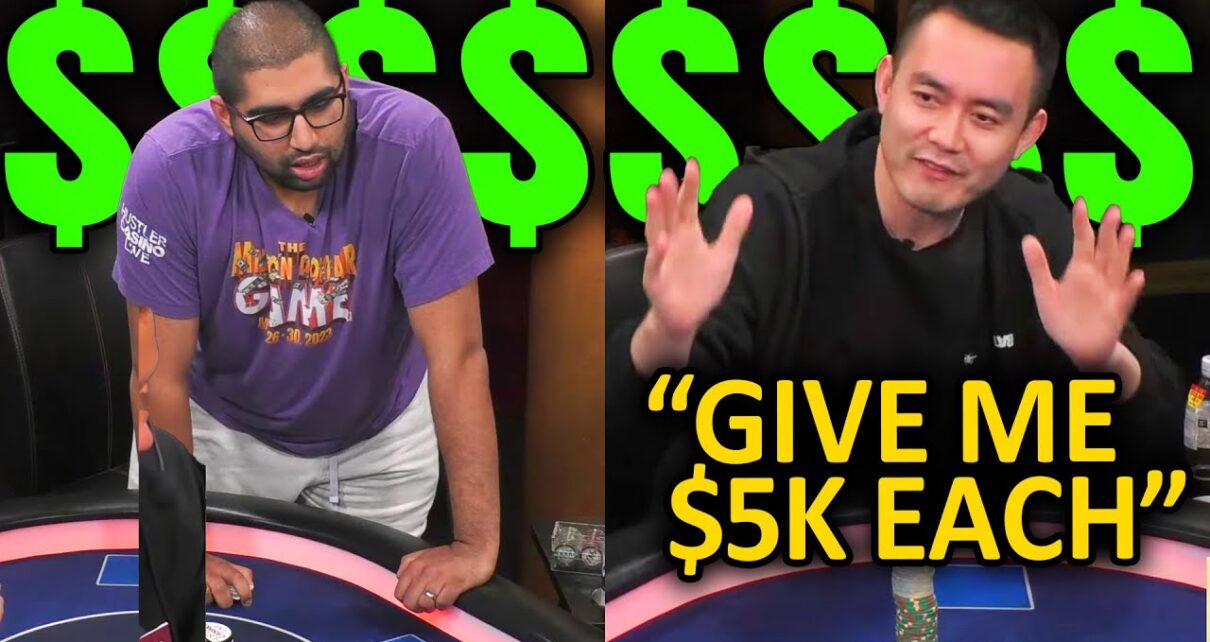He Stacked The Whole Table ft. Tom Dwan & Nik Airball