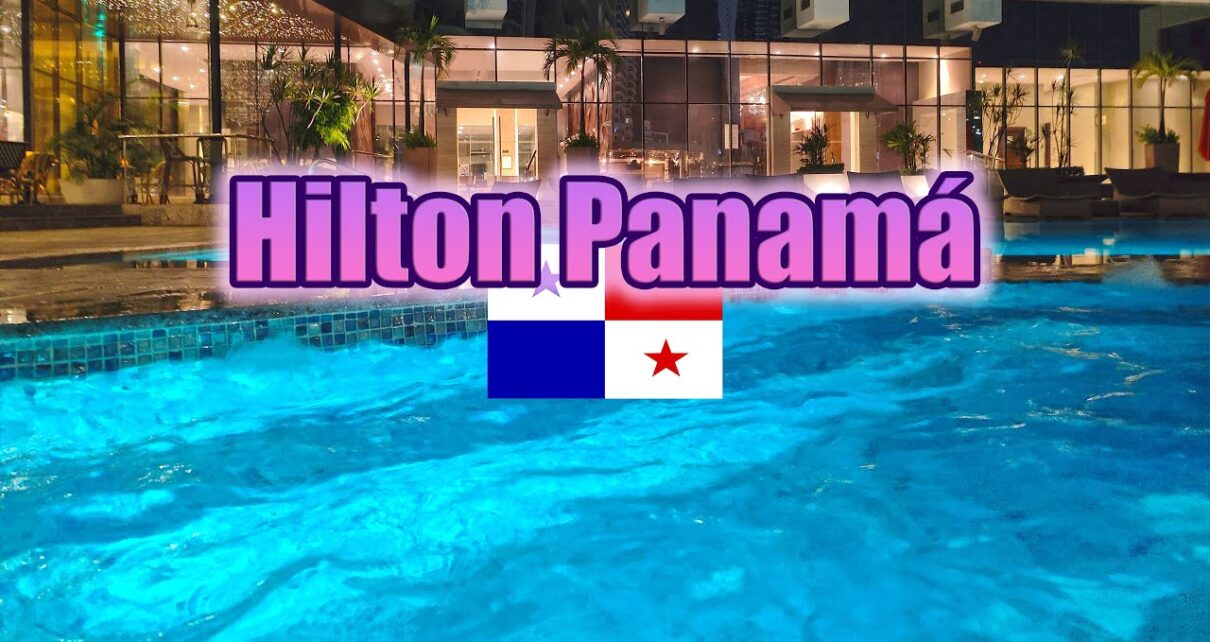 Hotel Hilton Panama, Vue sur l’océan pacifique avec casino. Avenue Balboa. Centre financier.