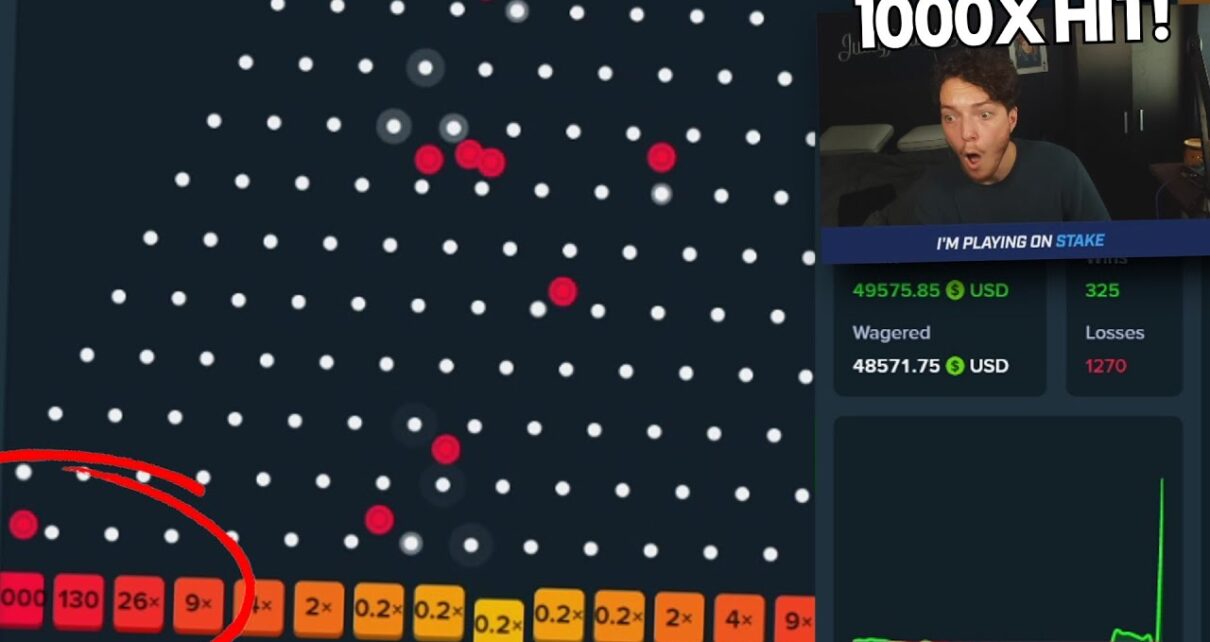 I HIT A 1000X MAX WIN ON PLINKO! (STAKE)