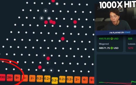 I HIT A 1000X MAX WIN ON PLINKO! (STAKE)