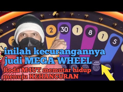 Kecurangan judi online MEGA WHEEL!! live casino