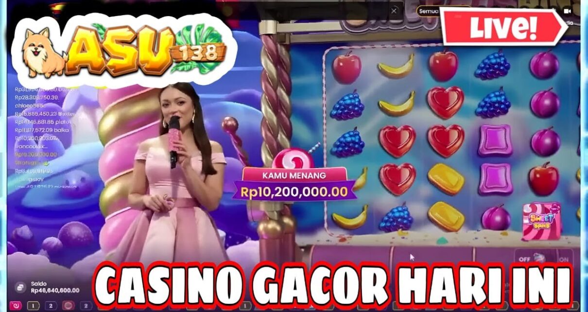 ?LIVE CASINO HARI INI  ‼️ SWEET BONANZA CANDYLAND ‼️ LIVE SLOT GACOR HARI INI !! LIVE CASINOS