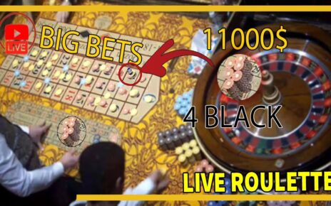 ?LIVE CASINO  |? YOU WON’T BELIEVE THIS ROULETTE SESSION 11 000$ OH MY GOD WIN BIG HARD OR LOSS