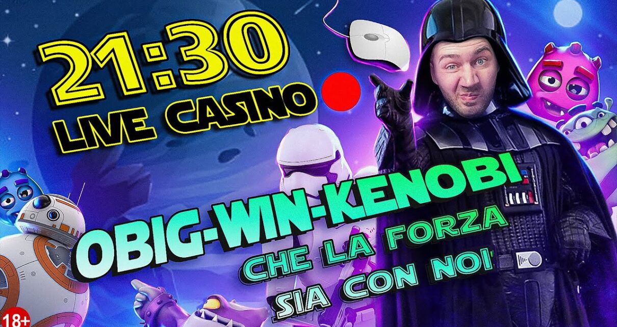 ? LIVE CASINO ore 21:30 - ci vuole FORTUNA sulle SLOT ONLINE - [18/07/2023] ?? nr: 1086