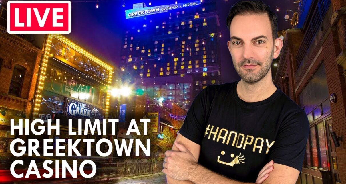 ? LIVE JACKPOT – High Limit Slots ? Greektown Casino, Detroit