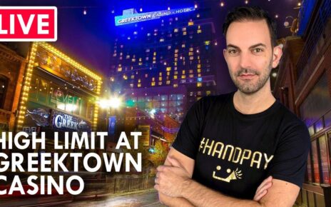 ? LIVE JACKPOT – High Limit Slots ? Greektown Casino, Detroit