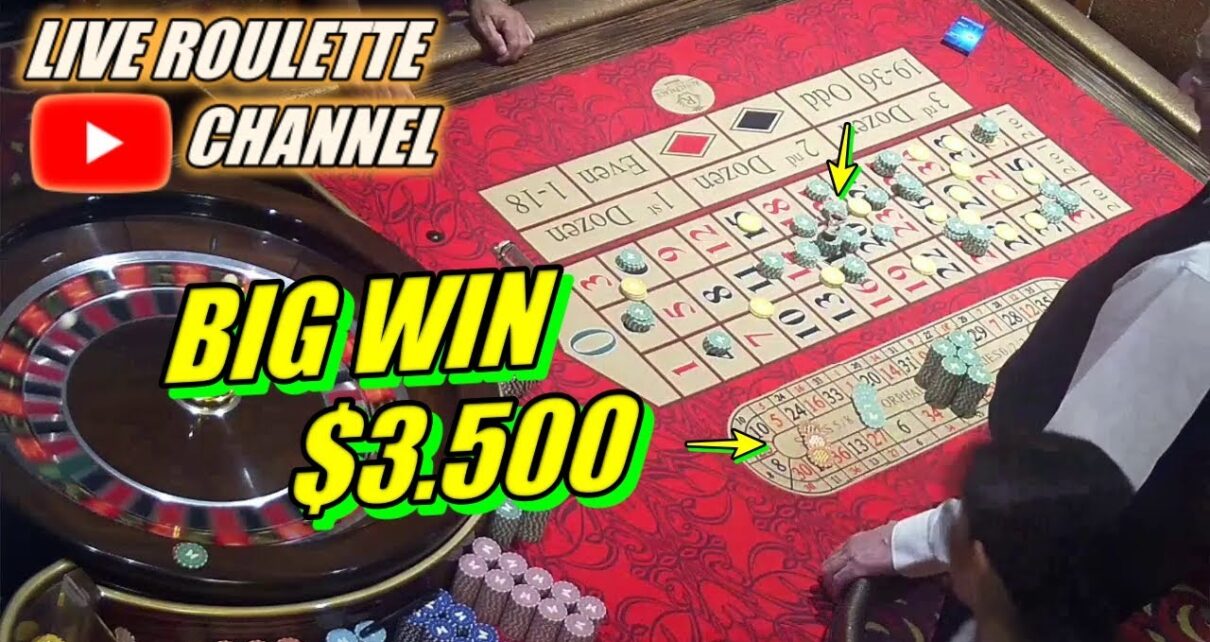 ?LIVE ROULETTE |? BIG WIN ?3.500 In Casino Las Vegas ? Thursday Session Exclusive ✅ 2023-06-29 ?LIVE ROULETTE |? BIG WIN ?3.500 In Casino Las Vegas ? Thursday Session Exclusive ✅ 2023-06-29