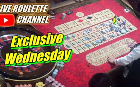 ?LIVE ROULETTE |?Exclusive Wednesday In Casino Las Vegas ? Lots Of Betting ✅ 2023-07-05