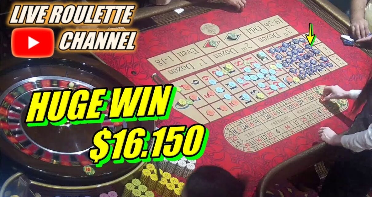 ? LIVE ROULETTE | ? HUGE WIN ? Amazing Session In Las Vegas Casino ? ?100 Chips Bets ✅ 2023-07-24