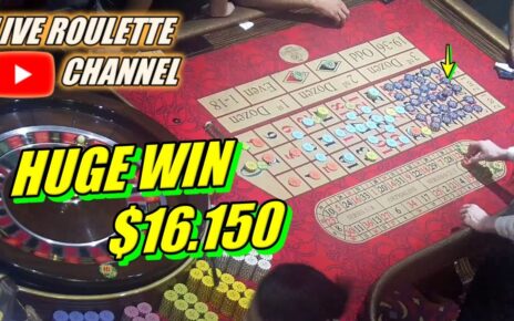 ? LIVE ROULETTE | ? HUGE WIN ? Amazing Session In Las Vegas Casino ? ?100 Chips Bets ✅ 2023-07-24