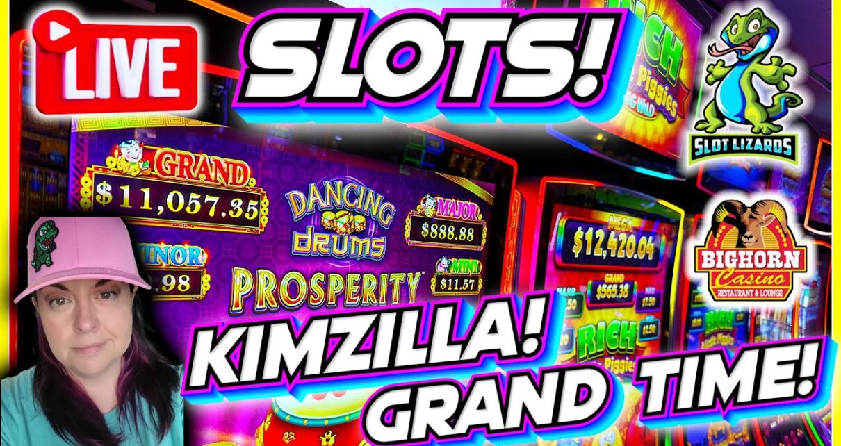 ? LIVE SLOTS! J’S LOW ROLLIN’ GRAND JACKPOT TIME! Episode 55! Bighorn Casino