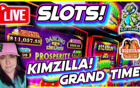 ? LIVE SLOTS! J’S LOW ROLLIN’ GRAND JACKPOT TIME! Episode 55! Bighorn Casino