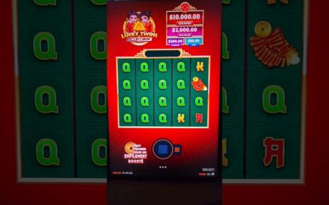 Lucky Twins slot online casino big win at first spin