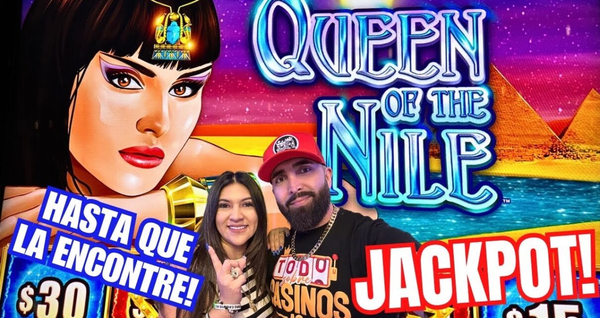 ? ME ENCANTÓ ESTA NUEVA VERSIÓN CON SPIN AND HOLD QUEEN OF THE NILE #casino