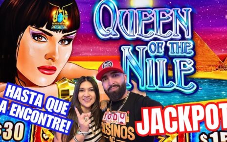 ? ME ENCANTÓ ESTA NUEVA VERSIÓN CON SPIN AND HOLD QUEEN OF THE NILE #casino