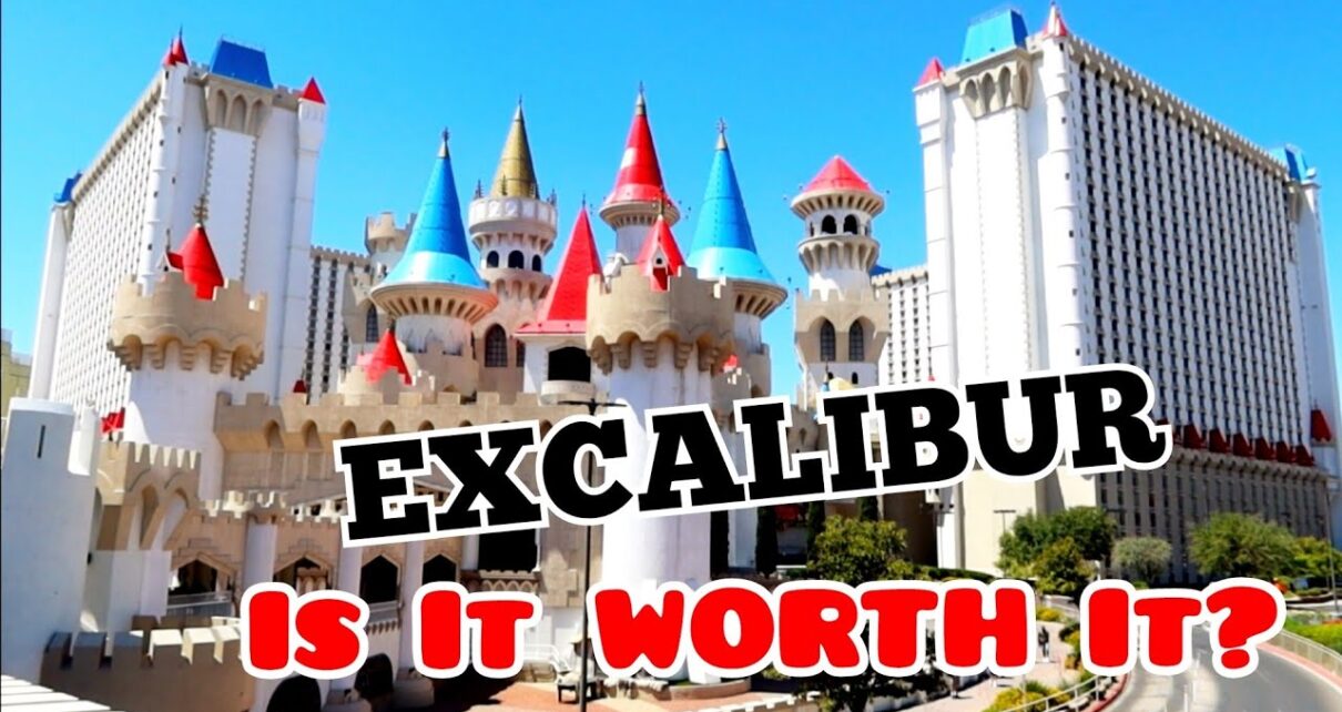 MY Stay at EXCALIBUR Las Vegas | Restaurants, Casino, Hotel Room, Entertainment