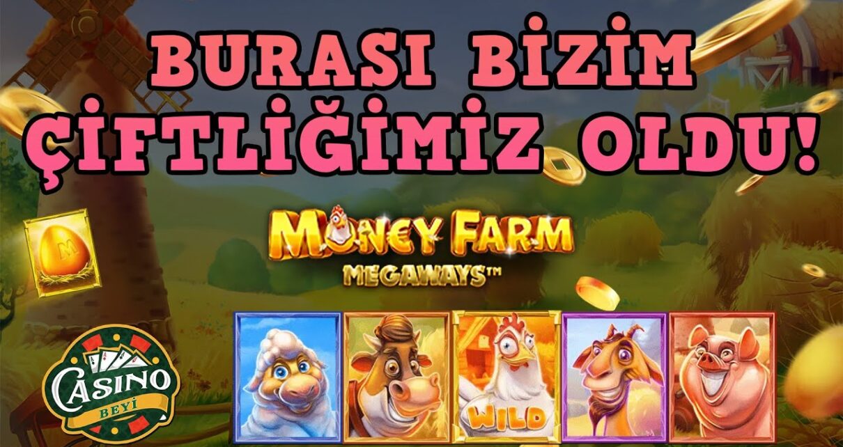 ?#MoneyFarmMegaways’te Çiftliği Talan Ettik! Casino Beyi  #slot#casino#casinoslot#gameart#slotvideo